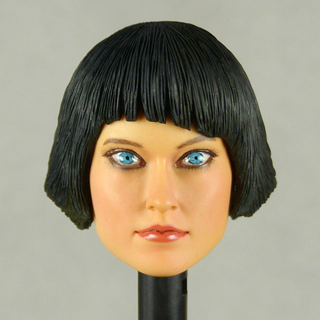 Kumik 1/6 Scale Female Head Sculpt Ouorra With Sculpted Hairpiece - NT005